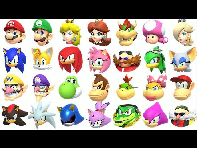 Mario & Sonic at the Olympic Games Tokyo 2020 - All Characters