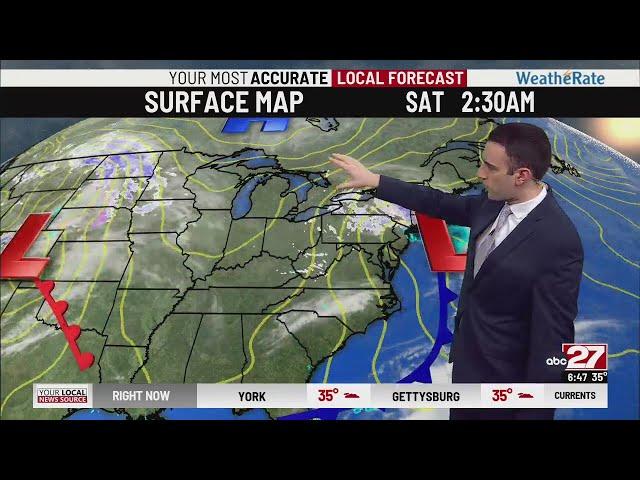 Adis Juklo's Saturday AM Forecast