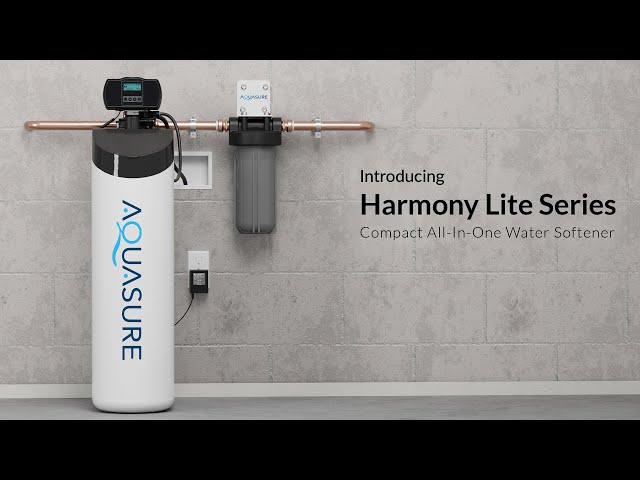 Revolutionize Your Water Quality with Aquasure Harmony Lite All-In-One Whole House Water Softener!