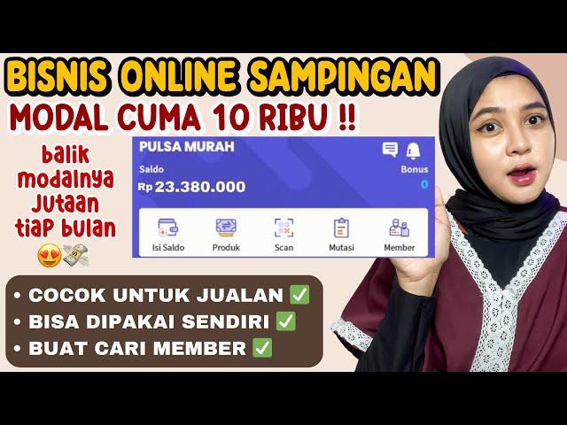 AGEN PULSA DAN KUOTA TERMURAH !! IDE BISNIS ONLINE SAMPINGAN PALING MUDAH 2024