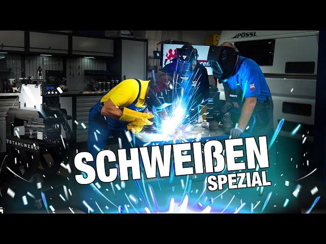 Schweißen SPEZIAL!!  Können wir den Transit retten? | STAHLWERK zu Gast in der Werkstatt!