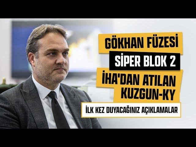 TÜBİTAK SAGE MÜDÜRÜ OKUMUŞ: “GÖKHAN FÜZESİNİN TEST ATIŞLARI BAŞLIYOR”