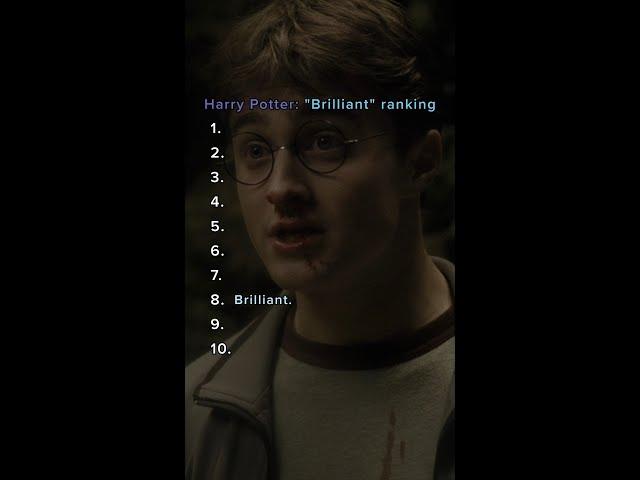 Harry Potter's favourite word #HarryPotter #Brilliant