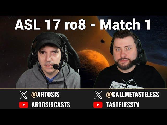 [ENG] ASL S17 RO.8 Match1 Best vs Sharp (Tastosis)