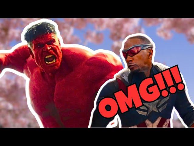 Cap vs Red Hulk BUT They're RAGING off of Testosterone