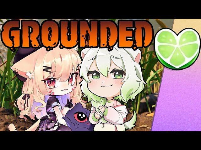 Honey, I Shrunk the Vtubers | Laimu & @SquChan play Grounded