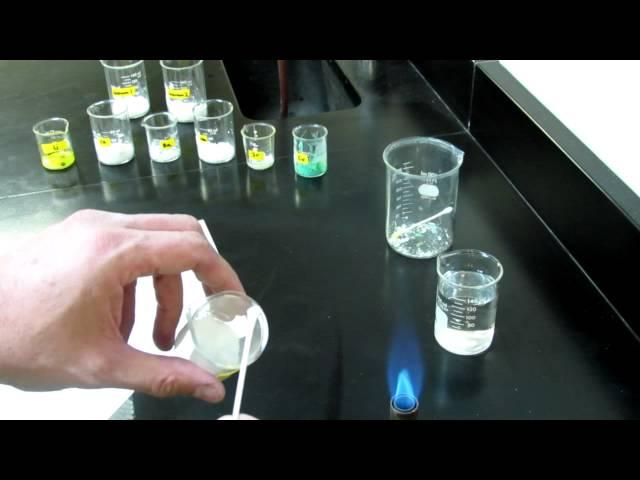 Flame Test Lab