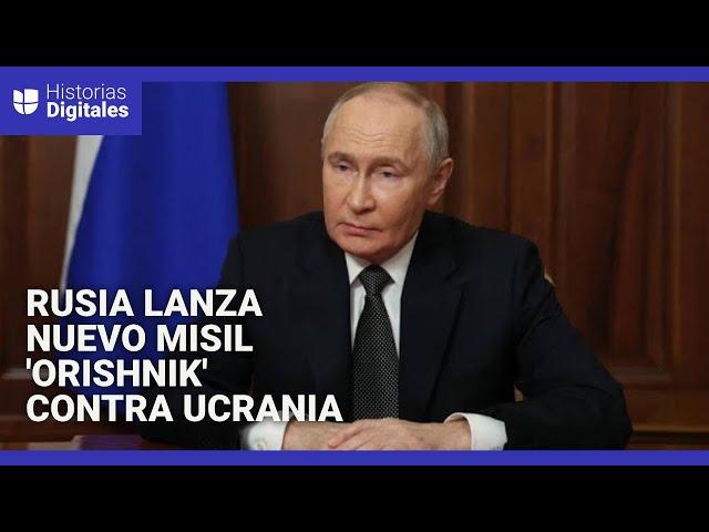 'Oreshnik', la nueva arma con la que Rusia atacó Ucrania en respuesta por misiles de largo alcance