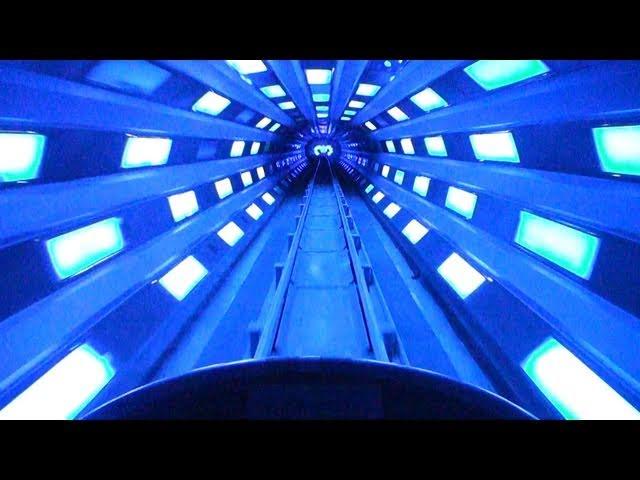 Space Mountain HD-POV Walt Disney World   (Warning: TW Flashing Lights)