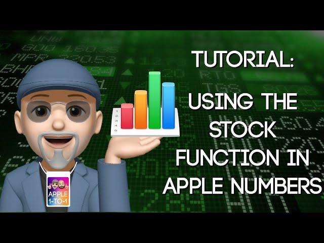 How To: Use the Stock Function in Apple Numbers