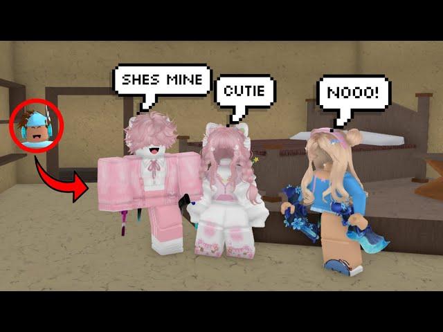 Matching With E-GIRLS In Front Of My GIRLFRIEND... (Murder Mystery 2)