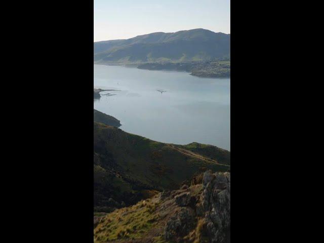 Stunning views over Port Hills #NZMustDo | New Zealand