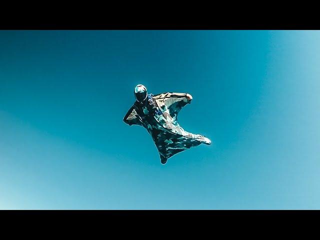 Flying a WINGSUIT for the first time