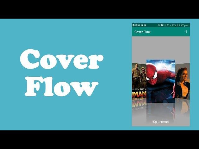 Awesome Android  Libraries || Cover Flow - Android Studio