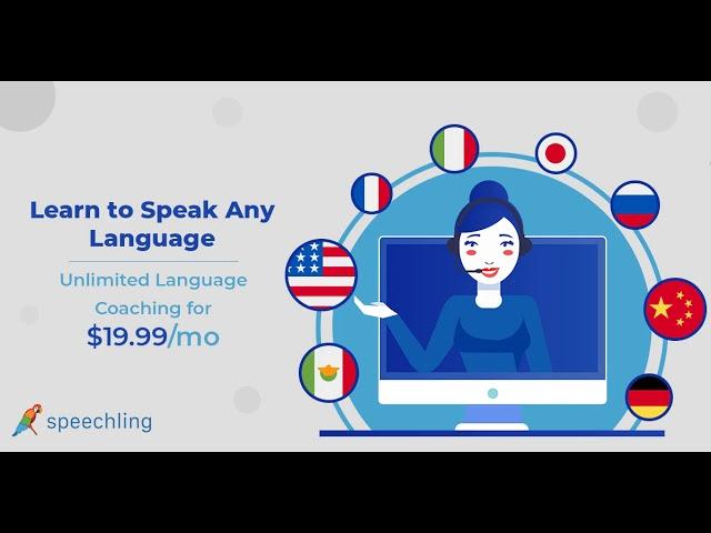 Speechling - Unlimited Language Tutoring for $19.99/month (Version 2)