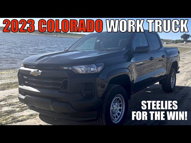 2023 Chevy Colorado Work Truck (WT) Exterior Tour & Walkaround