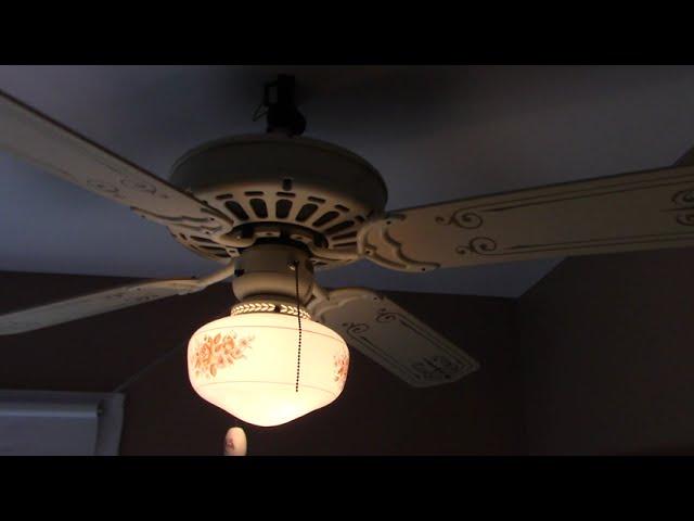 1982 Casablanca Delta Ceiling Fan in Antique White | ECFE