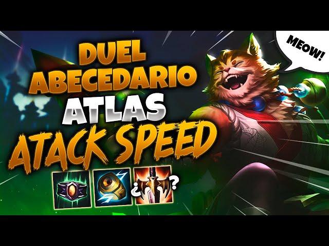 ATLAS, LA VELOCIDAD DE ATAQUE CONTRA EL TIEMPO - Warchi - Smite Master Duel Abecedario Atk Spd