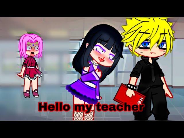 The New Spanish Teacher ‍ || Naruto AU || Gacha Club Meme