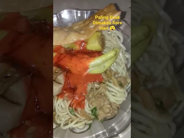 Mie Ayam Bakso Ini Favorit Kalo Sore Hari