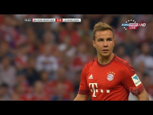 Mario Götze vs Bayer Leverkusen (H) 15-16 HD (Music version)