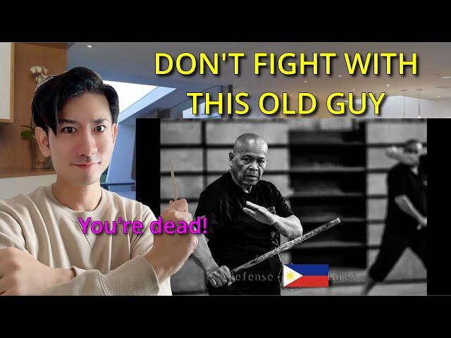 JAPANESE REACTION / GRANDMASTER Bobby Taboada Balintawak arnis