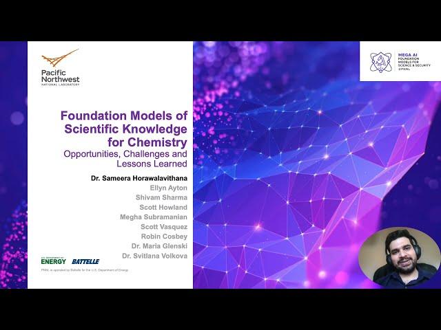 Applied AI | Foundation Models of Scientific Knowledge for Chemistry