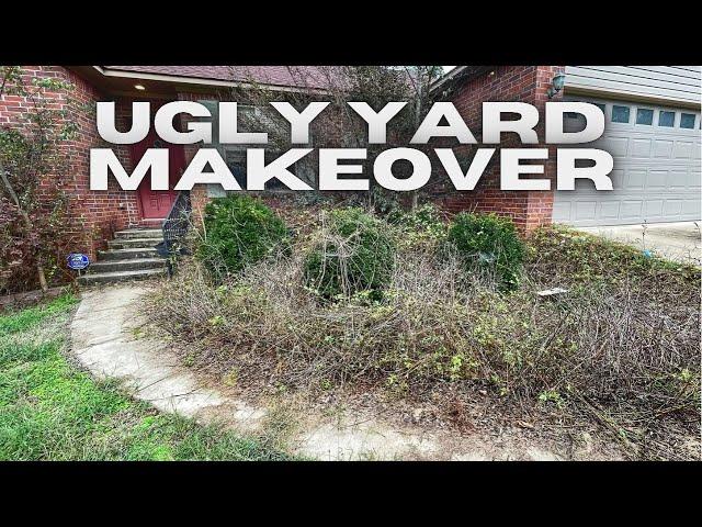 Disabled woman SHOCKED. Flower Bed MAKEOVER! OVERGROWN landscape before and after.