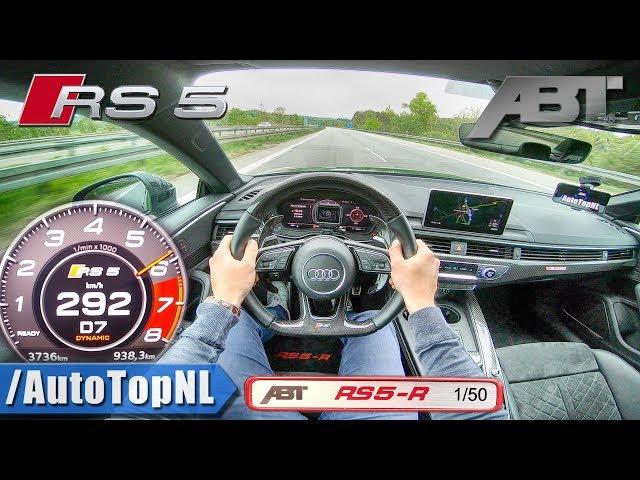 Audi RS5 R ABT | 530HP 2.9 TFSI | AUTOBAHN POV by AutoTopNL