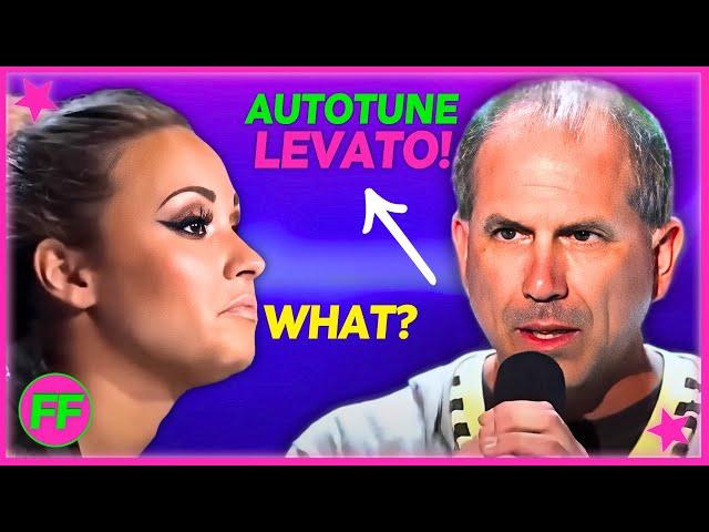 You Sing With Autotune, Demi Lovato! Contestant Owns Demi On X FACTOR! Crazy Moment 