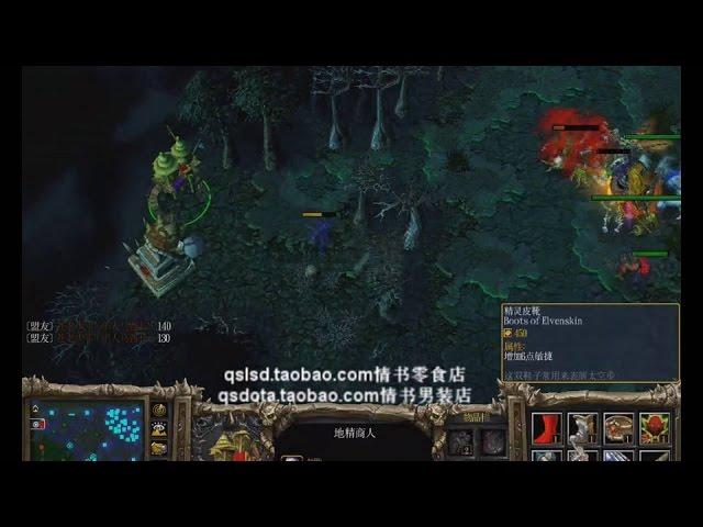 【DOTA情书解说】恶魔在身边,隐形刺客的屠杀!