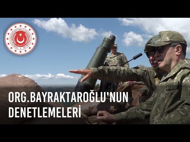 Kara Kuvvetleri Komutanı Orgeneral Selçuk Bayraktaroğlu'nun Denetlemeleri