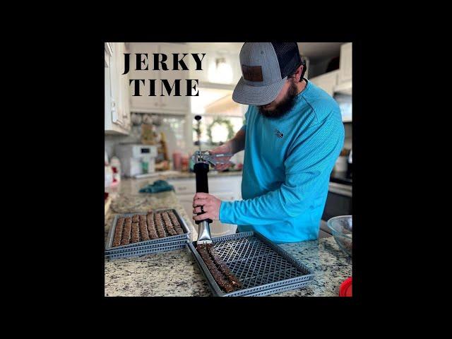 How to make the Best Deer Jerky! | Cabela's Dehydrator 10 Tray | Hi Mountain seasoning!