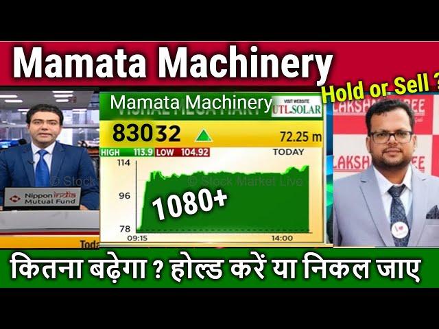 Mamata Machinery Share,hold or sell ?Analysis,mamata machinery share latest news,Target 2025