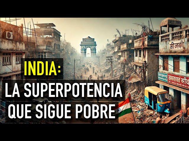 ¿Por qué la INDIA sigue siendo tan POBRE si se supone que es SUPERPOTENCIA?