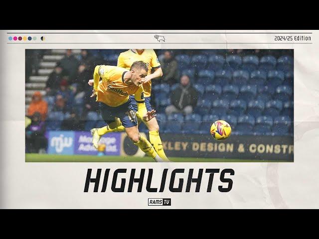 HIGHLIGHTS | Preston North End Vs Derby County