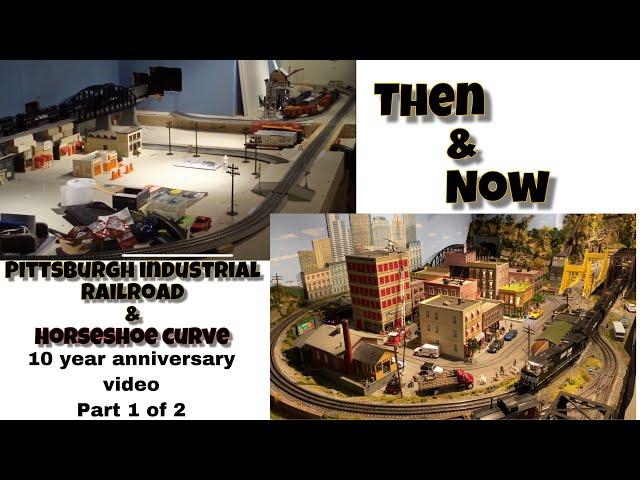 Part 1 - SPECIAL 10 Year Anniversary - O scale layout REWIND, HIGHLIGHTS, & WALK AROUND