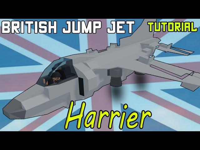 Harrier Jump Jet | Plane Crazy - Tutorial