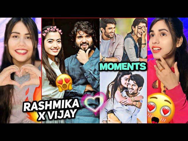 Rashmika Mandanna & Vijay Deverakonda Instagram Trending Reels Reaction | #virosh l Ashmah