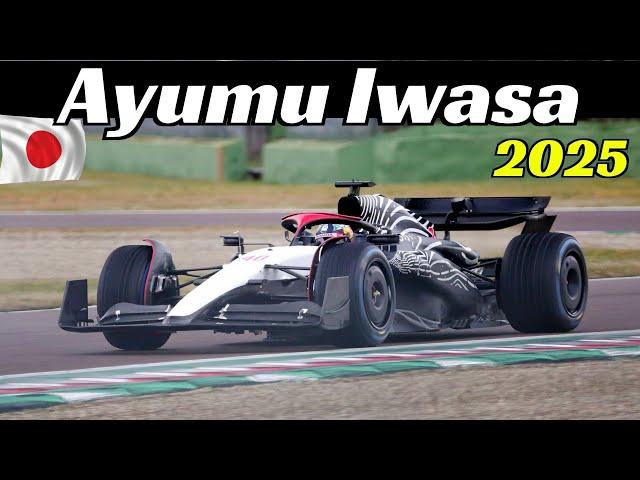 Japanese driver Ayumu Iwasa (岩佐歩夢) test the 2023 AlphaTauri AT04 - Racing Bulls F1 at Imola Circuit