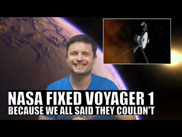 "Hold My Beer" said NASA and Fixed Voyager 1 Because We Said They Couldn't