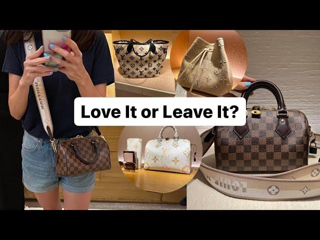 LOVE it or LEAVE itNew LV Speedy B20 Damier Ebene & My Thought Process 