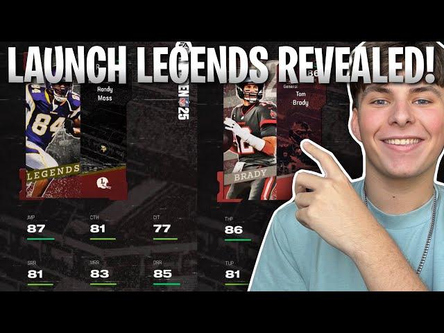 6 LEGENDS AT LAUNCH! LTD BRADY, 85 MOSS, CROMARTIE & MORE!