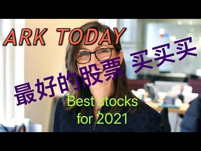 ARK TODAY 首发，股市投资分析，最好的股票 买买买！！！长期有效！