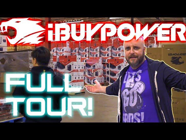 THOUSANDS of Gaming PCs! Full Tour and Behind the Scenes at iBUYPOWER and HYTE HQ