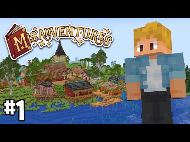 A WHOLE NEW WORLD!! | Minecraft Misadventures SMP | #1