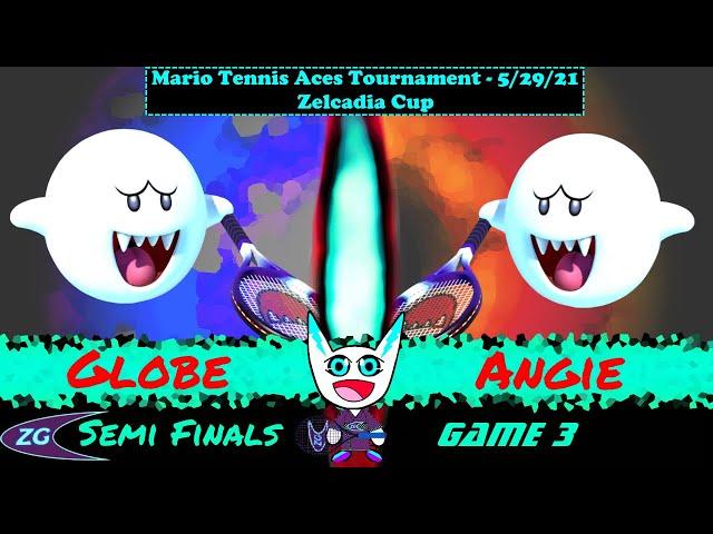 Zelcadia Cup Mario Tennis Aces Tournament - Winners Semi-Finals, Game 3 - Angie vs Globe