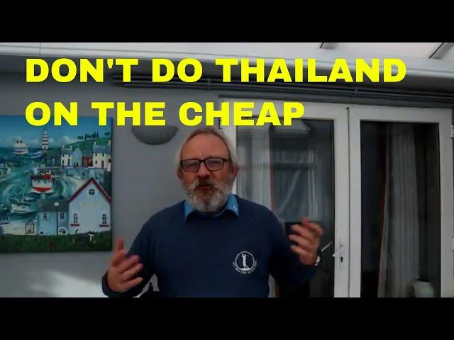Don't play golf in Thailand on the cheap
