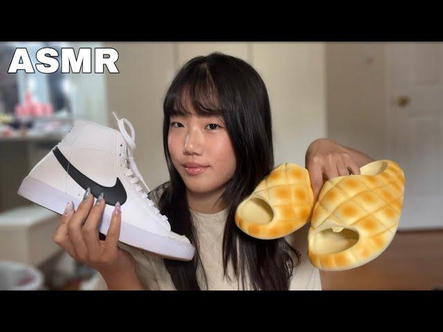 ASMR Shoe Collection Tour || Tapping + Rambling