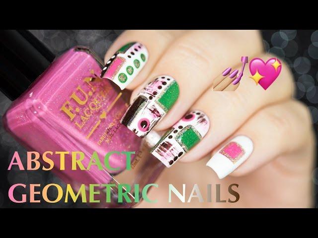 ABSTRACT GEOMETRIC NAILS DESIGN | F.U.N LACQUER